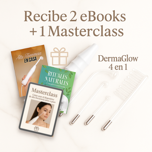 DermaGlow 4 en 1 - Más luz, más fuerza, más tú