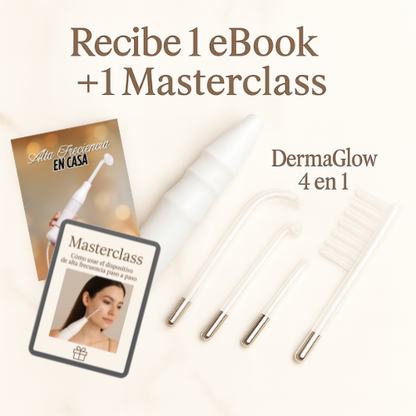 DermaGlow 4 en 1 - Recupera tu cabello: menos caída, más fuerza y volumen en semanas